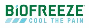 Biofreeze logo. Biofreeze Cool the Pain