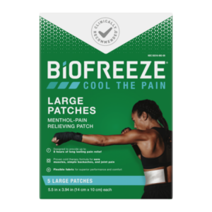 Biofreeze Large Patch Retail Carton