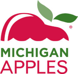 Michigan Apples logo